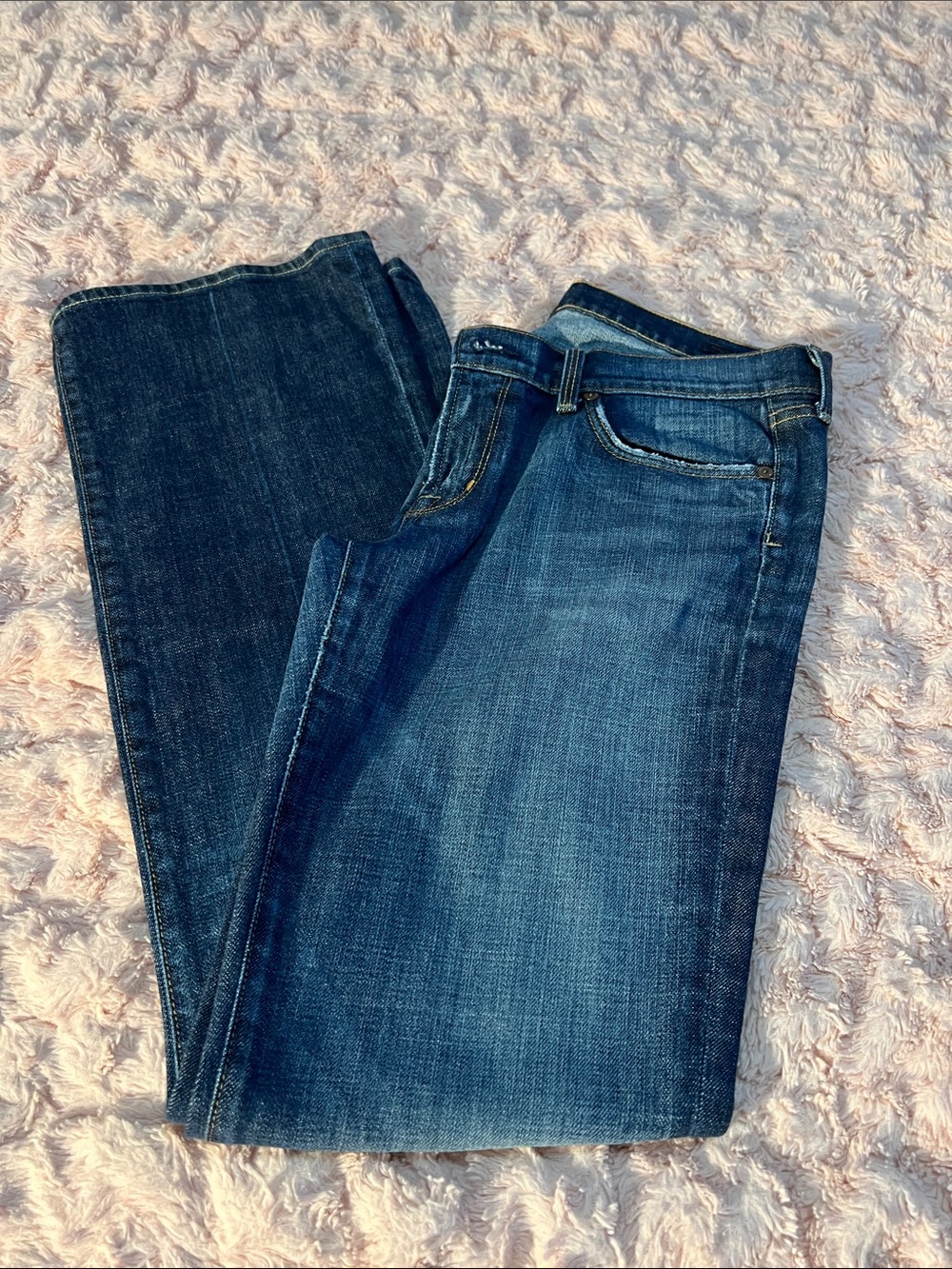 Citizens of Humanity Women’s Dark Wash Jeans Size 32 Kelly Stretch Low Waist